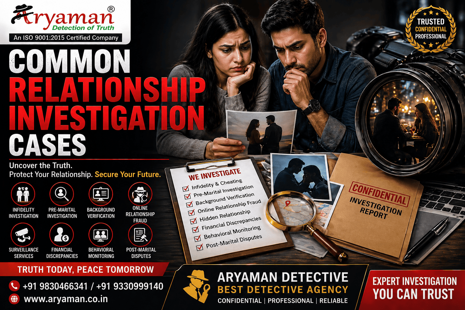 Common Relationship Investigation Cases Common Relationship Investigation Cases