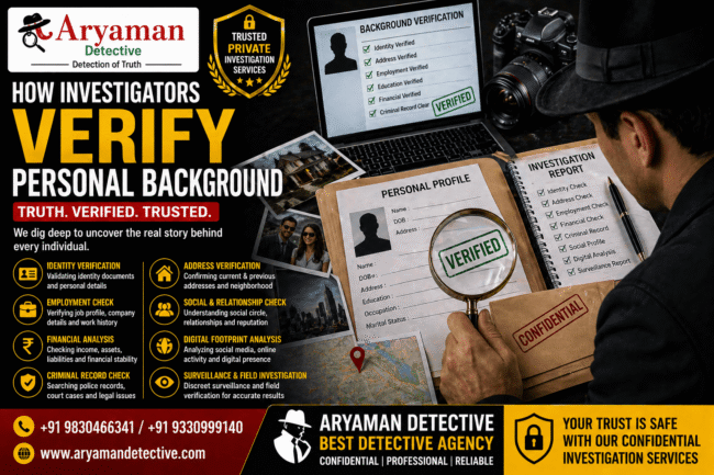 How Investigators Verify Personal Background How Investigators Verify Personal Background