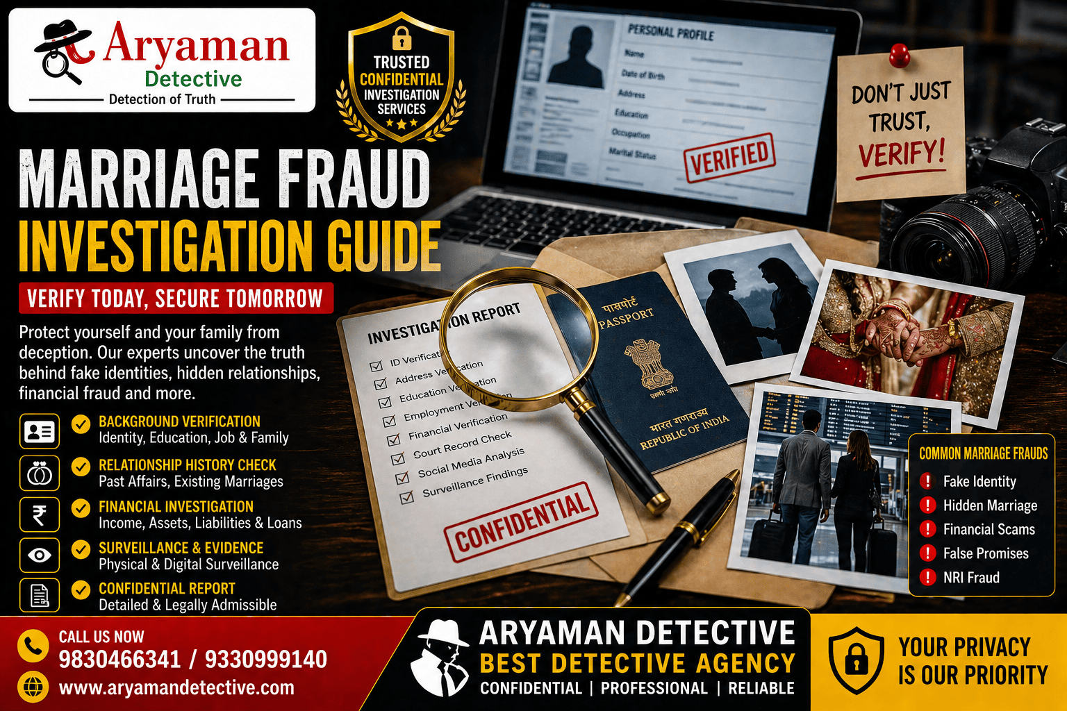 Marriage Fraud Investigation Guide Marriage Fraud Investigation Guide