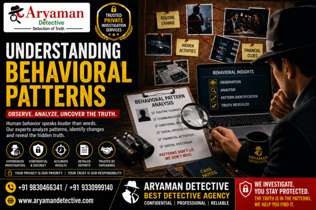 Understanding Behavioral Patterns Understanding Behavioral Patterns