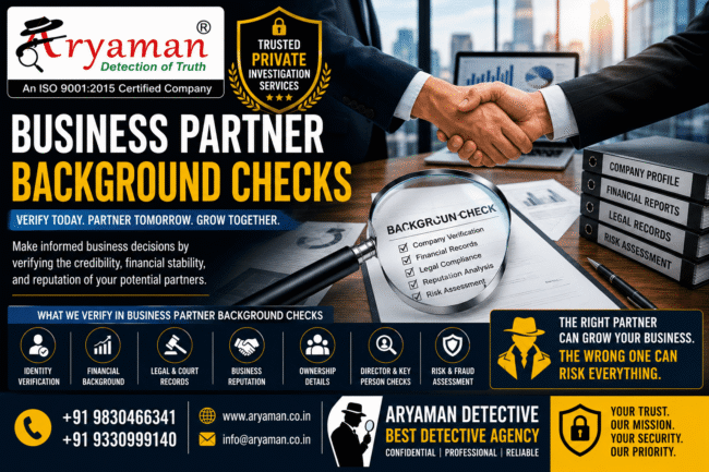 Business Partner Background Checks Business Partner Background Checks