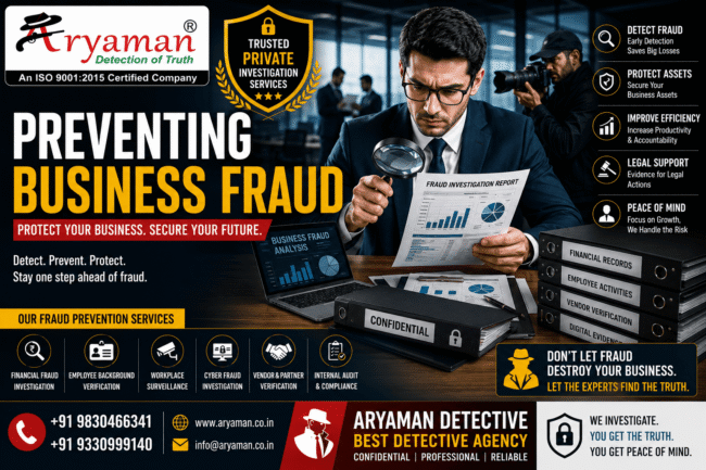 Preventing Business Fraud Preventing Business Fraud