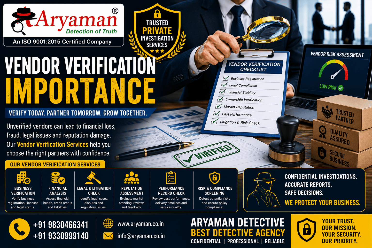 Vendor Verification Importance Vendor Verification Importance