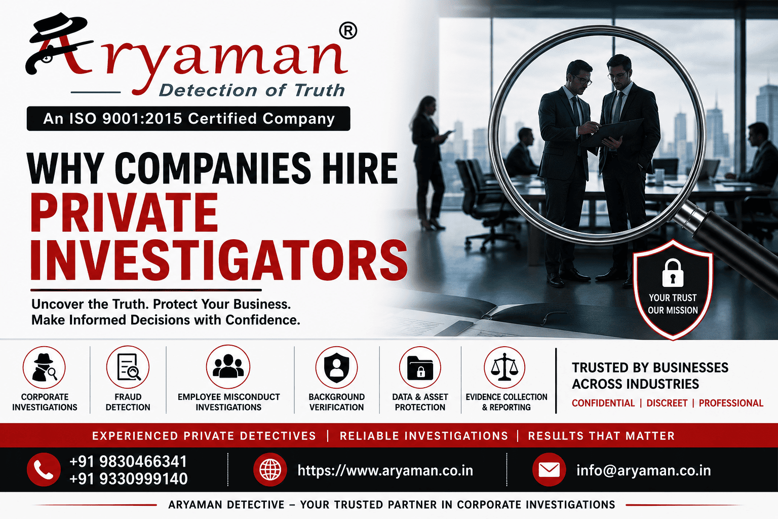 Why Companies Hire Private Investigators
