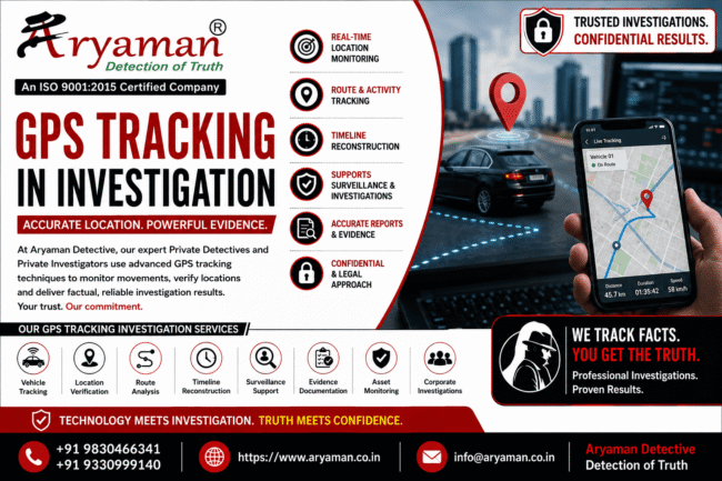 GPS Tracking in Investigation