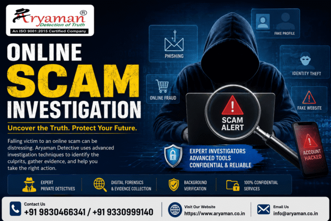 Online Scam Investigation Online Scam Investigation