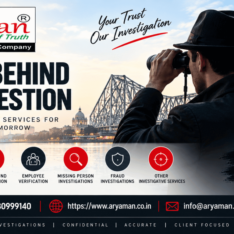 Why Aryaman Detective Services is Trusted