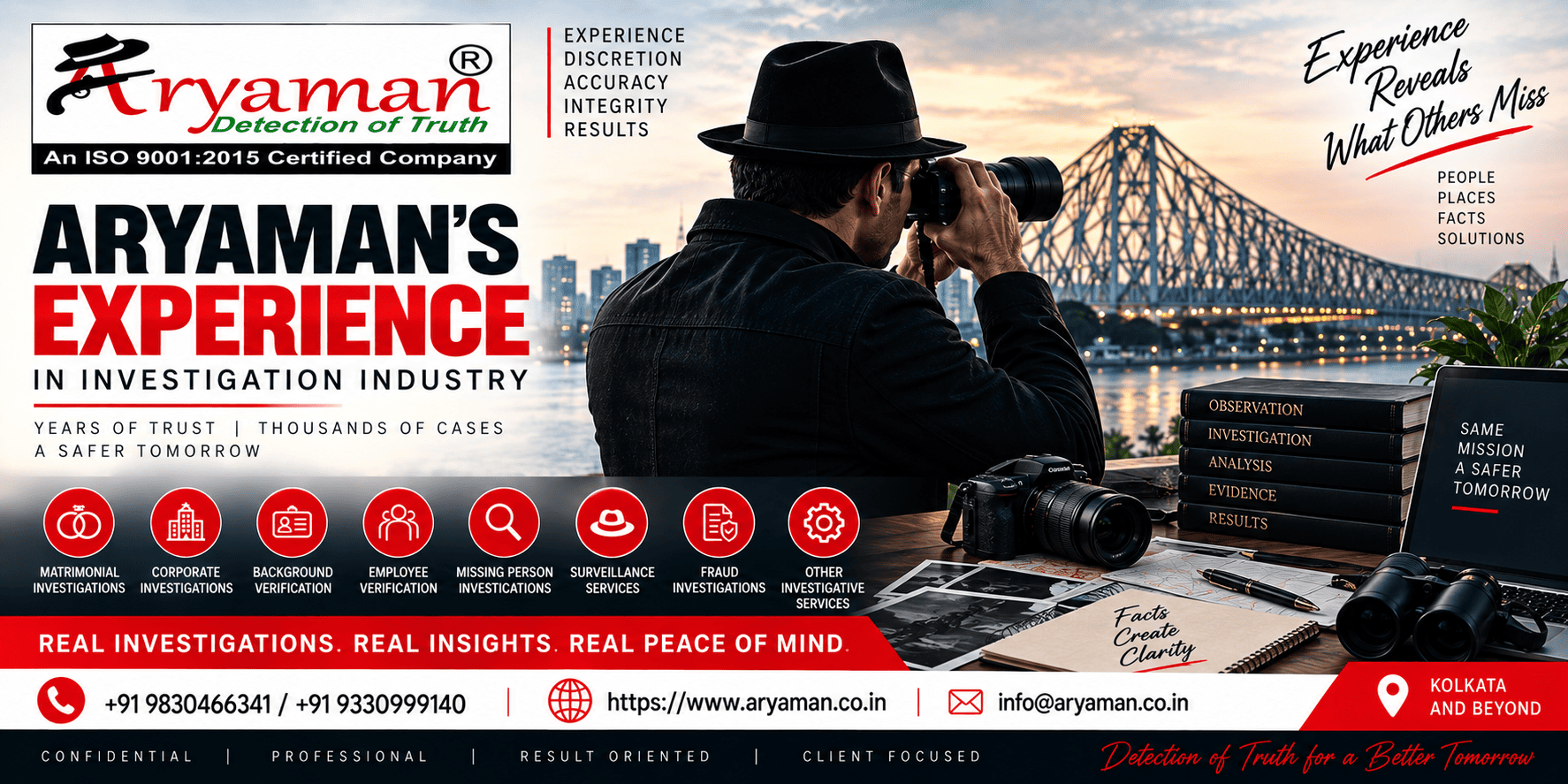 Aryaman Experience in Investigation Industry Aryaman Experience in Investigation Industry