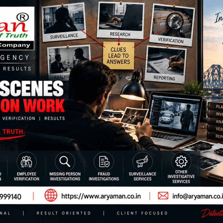 Behind the Scenes of Investigation Work