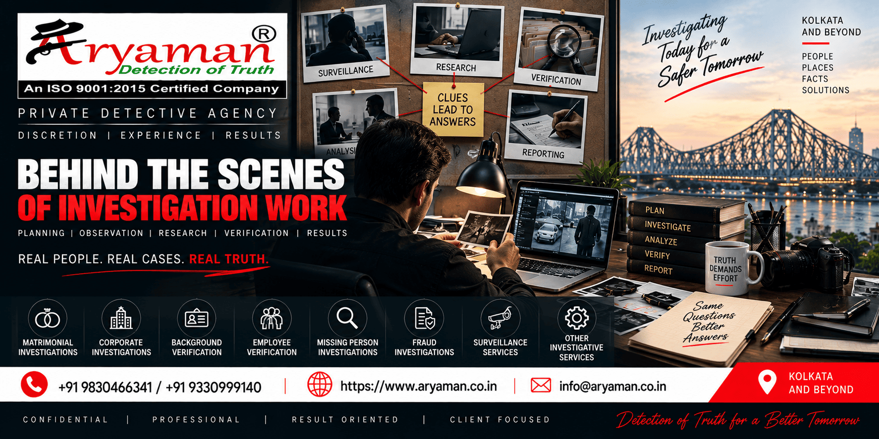 Behind the Scenes of Investigation Work Behind the Scenes of Investigation Work