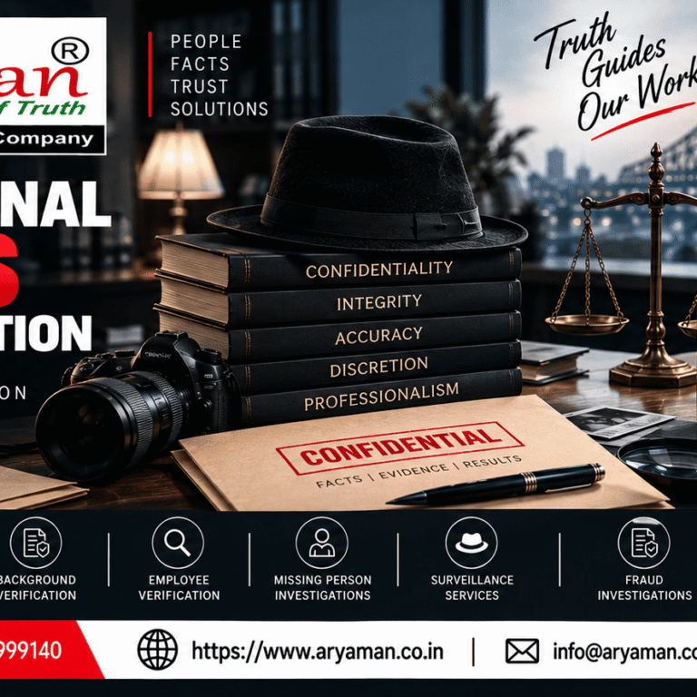 Professional Ethics in Investigation By Aryaman